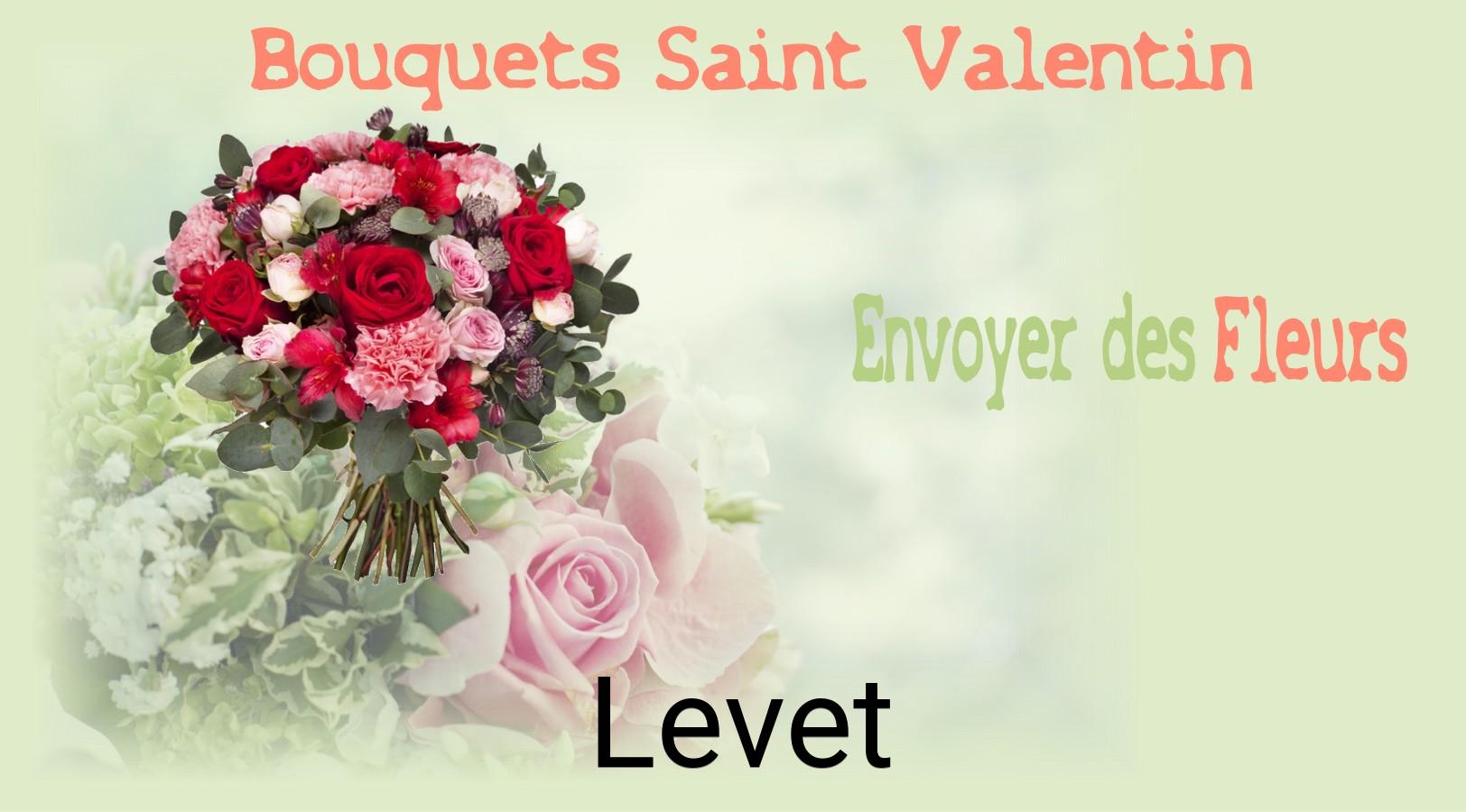 Roses de Saint-Valentin livrées à Levet